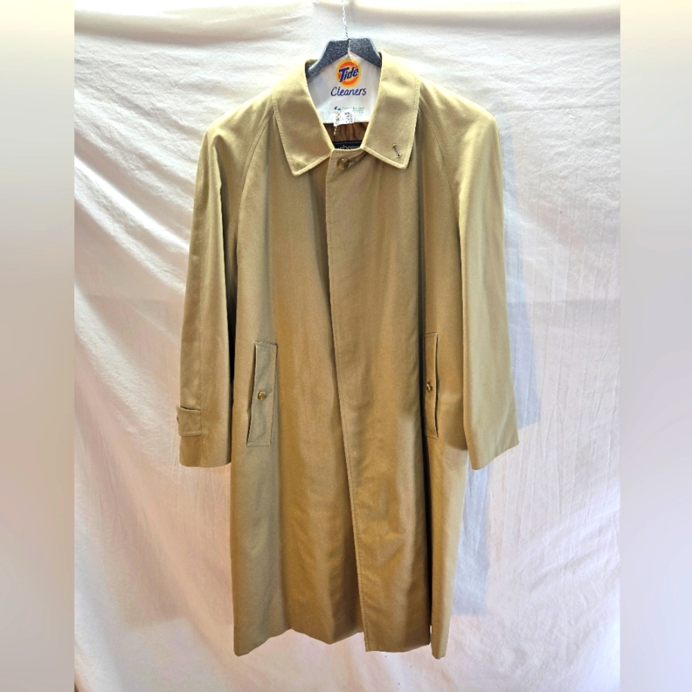 Burberry Tan Trench Coat